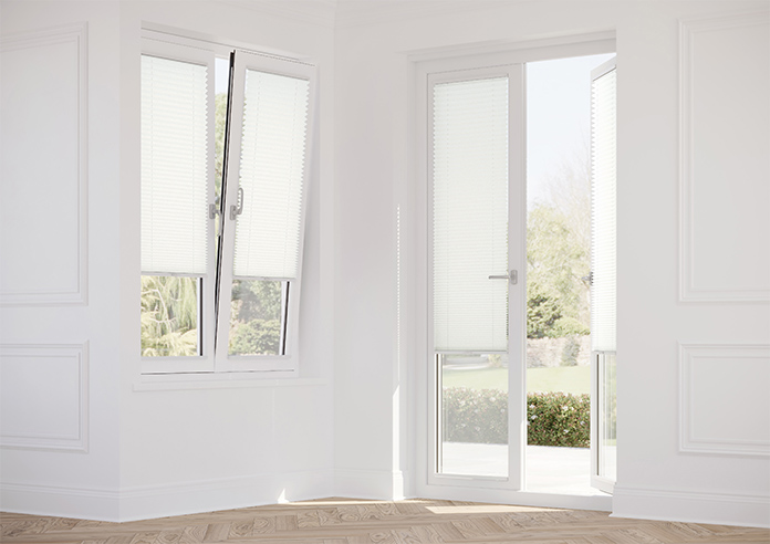 Solaris, Whisp Grey - Stick Fit Pleated Blind - Image 14